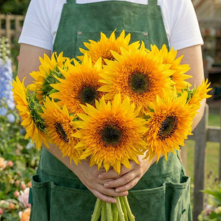 Starburst Panche, (F1) Sunflower Seeds - Packet image number null
